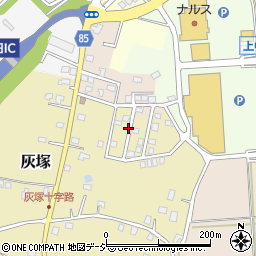 新潟県上越市灰塚周辺の地図