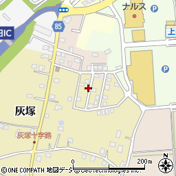 新潟県上越市灰塚周辺の地図