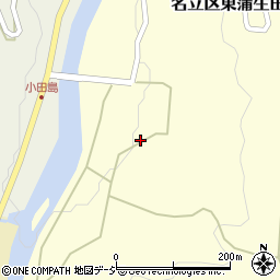 新潟県上越市名立区東蒲生田1598周辺の地図