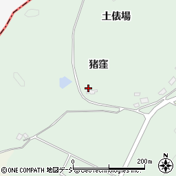 福島県浅川町（石川郡）太田輪（猪窪）周辺の地図