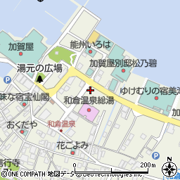 石川県七尾市和倉町ワ周辺の地図