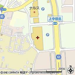 コメリパワー上越高田インター店　資材館周辺の地図
