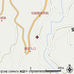 新潟県上越市安塚区切越272周辺の地図