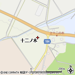 新潟県上越市十二ノ木周辺の地図