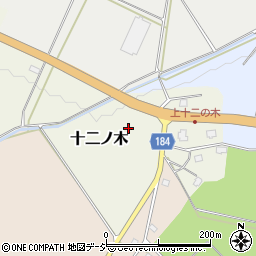 新潟県上越市十二ノ木周辺の地図