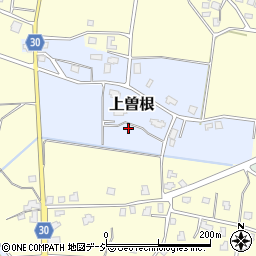 新潟県上越市上曽根周辺の地図