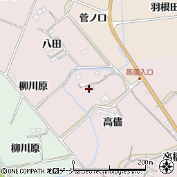 福島県いわき市平中平窪高儘26周辺の地図