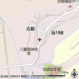 福島県いわき市平中平窪古館1周辺の地図