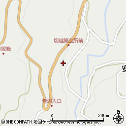 新潟県上越市安塚区切越278周辺の地図