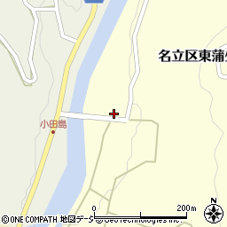 新潟県上越市名立区東蒲生田607周辺の地図