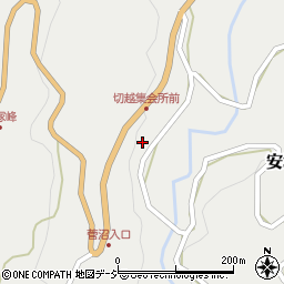 新潟県上越市安塚区切越280周辺の地図