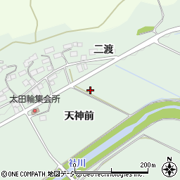 福島県石川郡浅川町太田輪周辺の地図