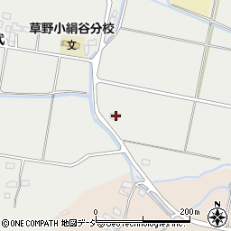 福島県いわき市平絹谷八反田周辺の地図
