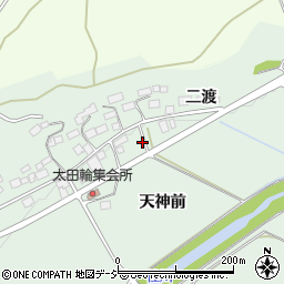 福島県石川郡浅川町太田輪橋場周辺の地図