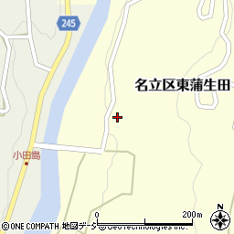 新潟県上越市名立区東蒲生田1342周辺の地図