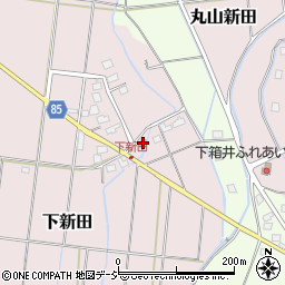 下新田ふれあいセンター周辺の地図
