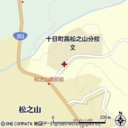 新潟県十日町市松之山光間5周辺の地図