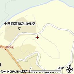 新潟県十日町市松之山光間7周辺の地図