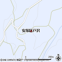 新潟県上越市安塚区戸沢周辺の地図
