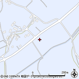 福島県白河市東上野出島大竹周辺の地図