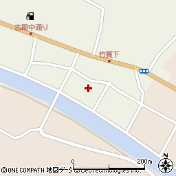 福島県古殿町（石川郡）竹貫（横小路）周辺の地図