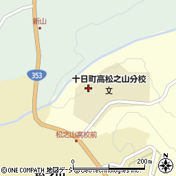 新潟県十日町市松之山光間42周辺の地図