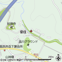 福島県いわき市平赤井常住周辺の地図
