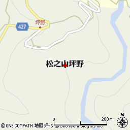 新潟県十日町市松之山坪野周辺の地図