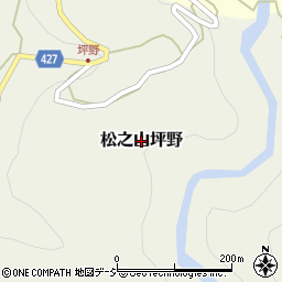 新潟県十日町市松之山坪野周辺の地図