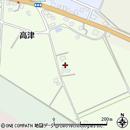 新潟県上越市高津426周辺の地図