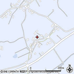 福島県白河市東上野出島屋敷前周辺の地図