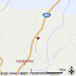 新潟県上越市安塚区切越95周辺の地図