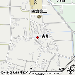 福島県いわき市四倉町狐塚古川周辺の地図