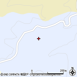 福島県白河市表郷八幡堂山周辺の地図