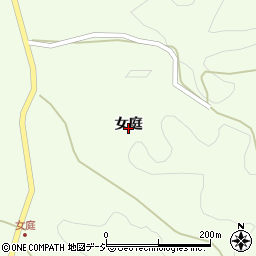 福島県石川町（石川郡）板橋（女庭）周辺の地図