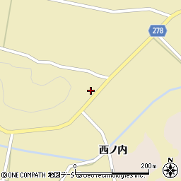 福島県白河市東形見祝方周辺の地図