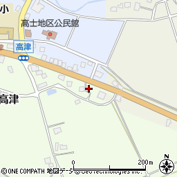 新潟県上越市高津4周辺の地図