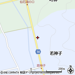 福島県石川郡古殿町鎌田若神子9周辺の地図