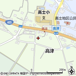 新潟県上越市高津78-1周辺の地図