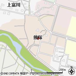 新潟県上越市熊塚周辺の地図