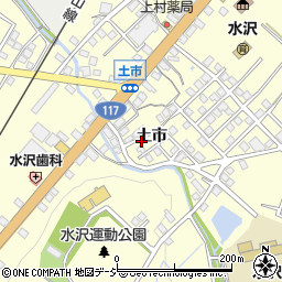 新潟県十日町市土市周辺の地図