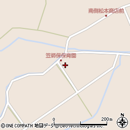 石川県七尾市中島町笠師丙周辺の地図