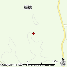 福島県石川郡石川町板橋柿木平周辺の地図