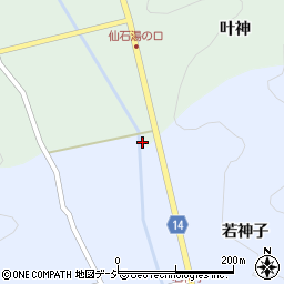 福島県石川郡古殿町鎌田若神子1周辺の地図
