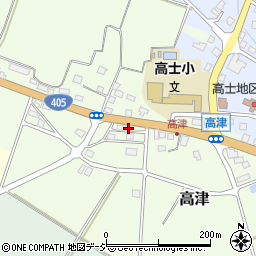 新潟県上越市高津33周辺の地図