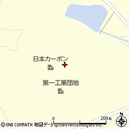 福島県白河市表郷小松後山周辺の地図