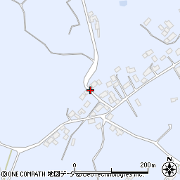 福島県白河市東上野出島堂ノ前周辺の地図
