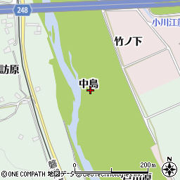 福島県いわき市平赤井中島周辺の地図
