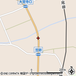 石川県七尾市中島町笠師ミ周辺の地図