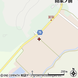 福島県白河市夏梨子前周辺の地図